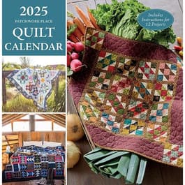 Quiltng 2025 Wall Calendar