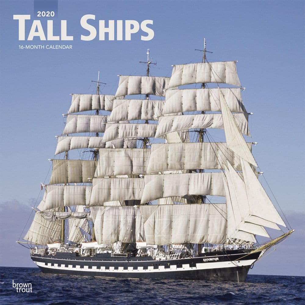 Tall Ships Wall Calendar