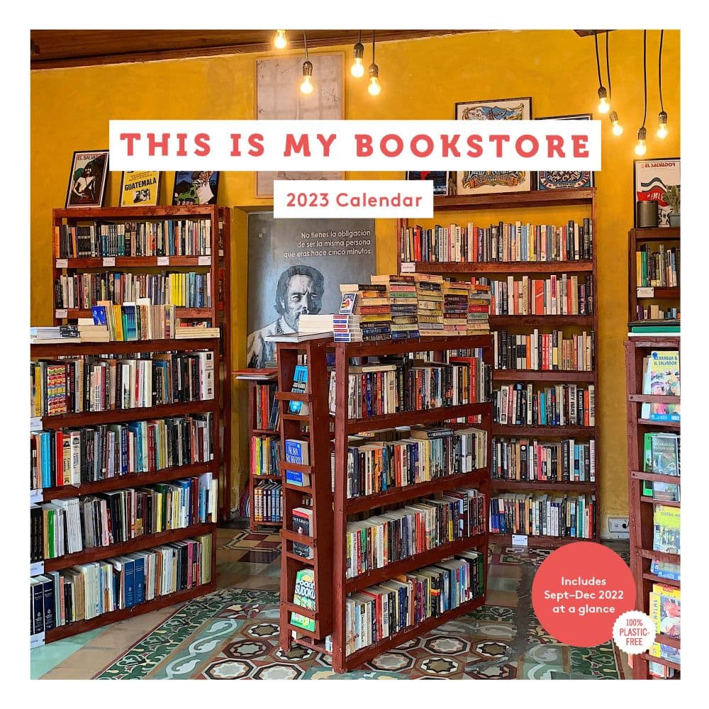 Chronicle Books This Is My Bookstore 2023 Wall Calendar