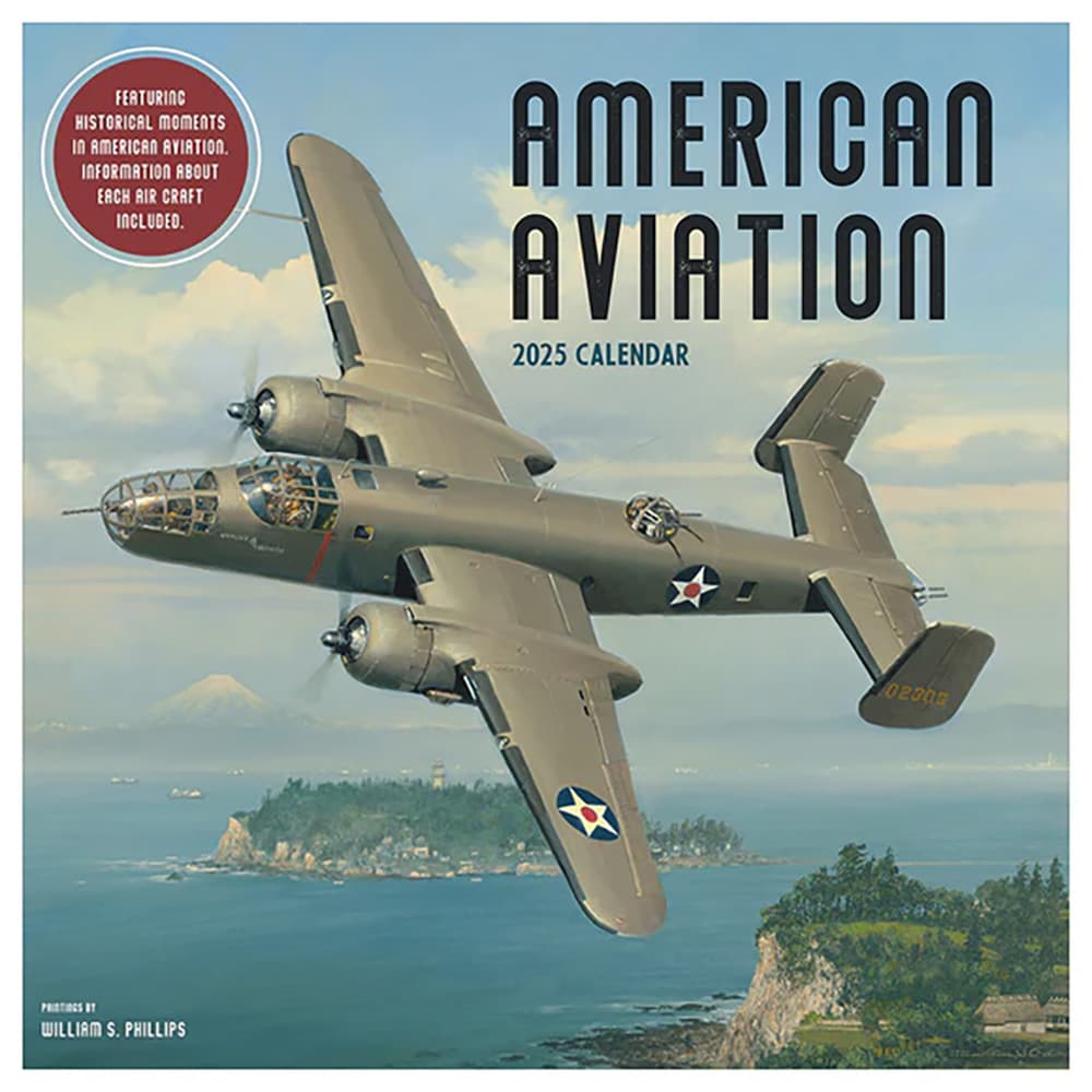 American Aviation 2025 Wall Calendar