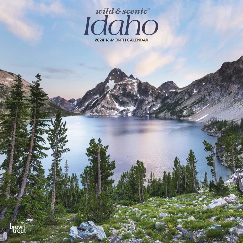 Idaho Wild and Scenic 2024 Wall Calendar Main Product Image width=&quot;1000&quot; height=&quot;1000&quot;
