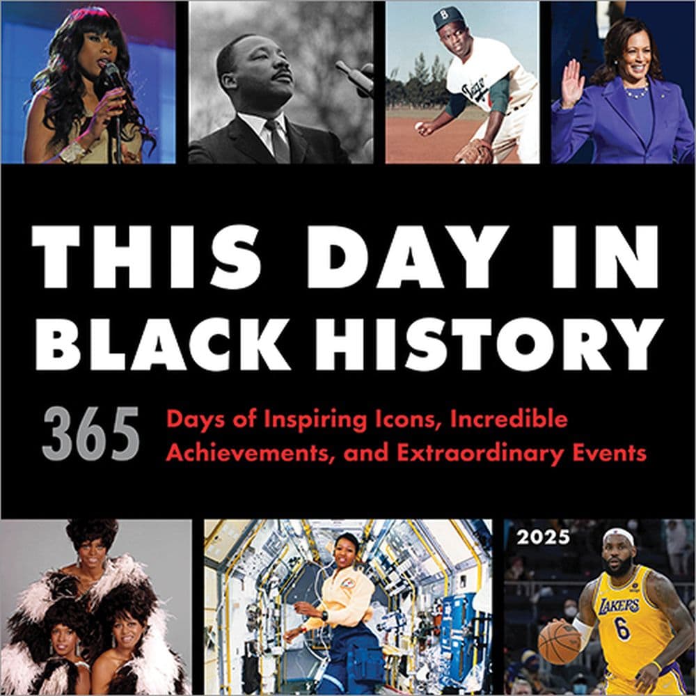 This Day in Black History 2025 Wall Calendar Main Product Image width=&quot;1000&quot; height=&quot;1000&quot;