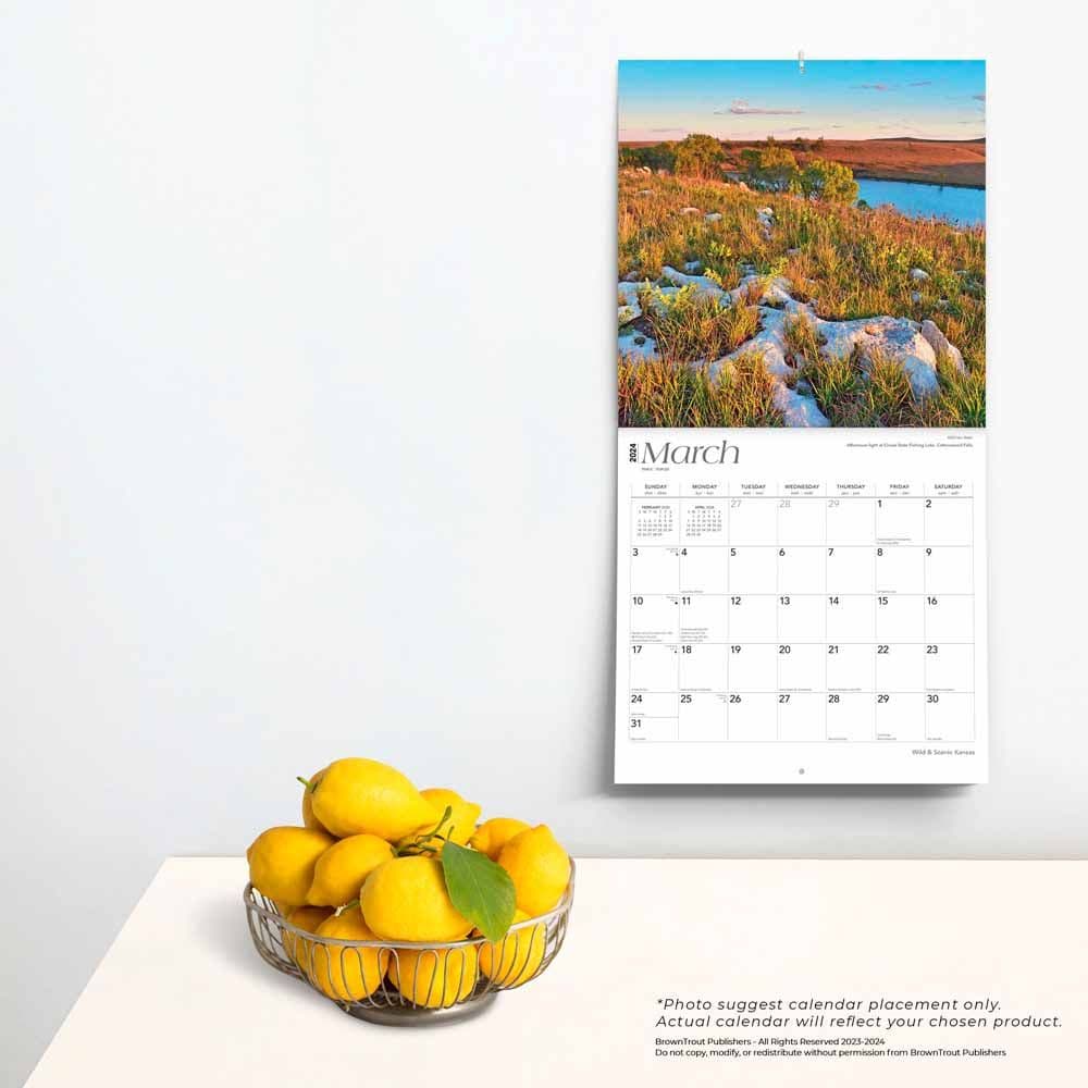 Kansas Wild and Scenic 2024 Wall Calendar Third Alternate  Image width=&quot;1000&quot; height=&quot;1000&quot;