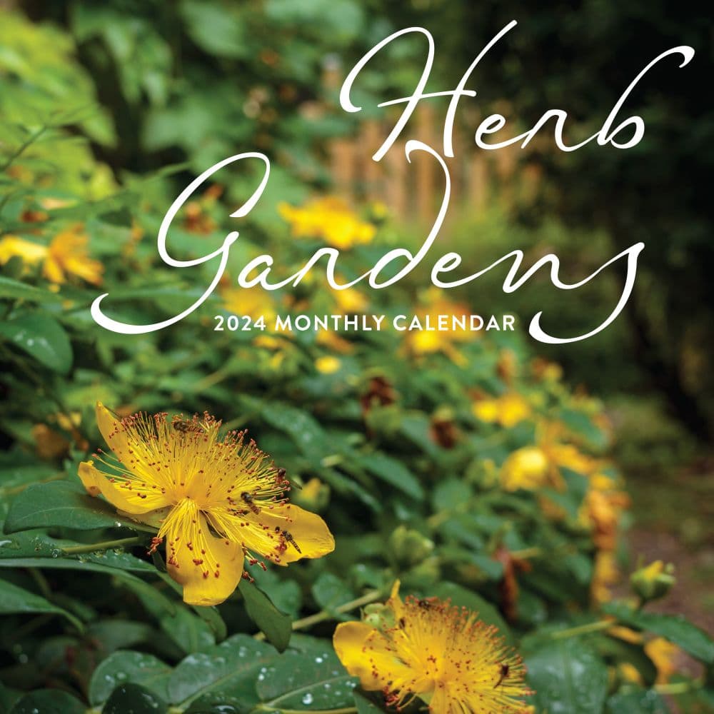 Herb Garden 2024 Wall Calendar Main Product Image width=&quot;1000&quot; height=&quot;1000&quot;