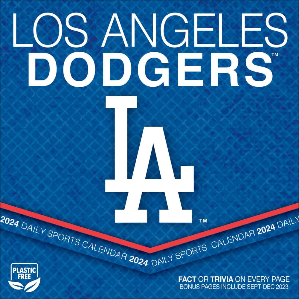 MLB Los Angeles Dodgers 2024 Wall Calendar