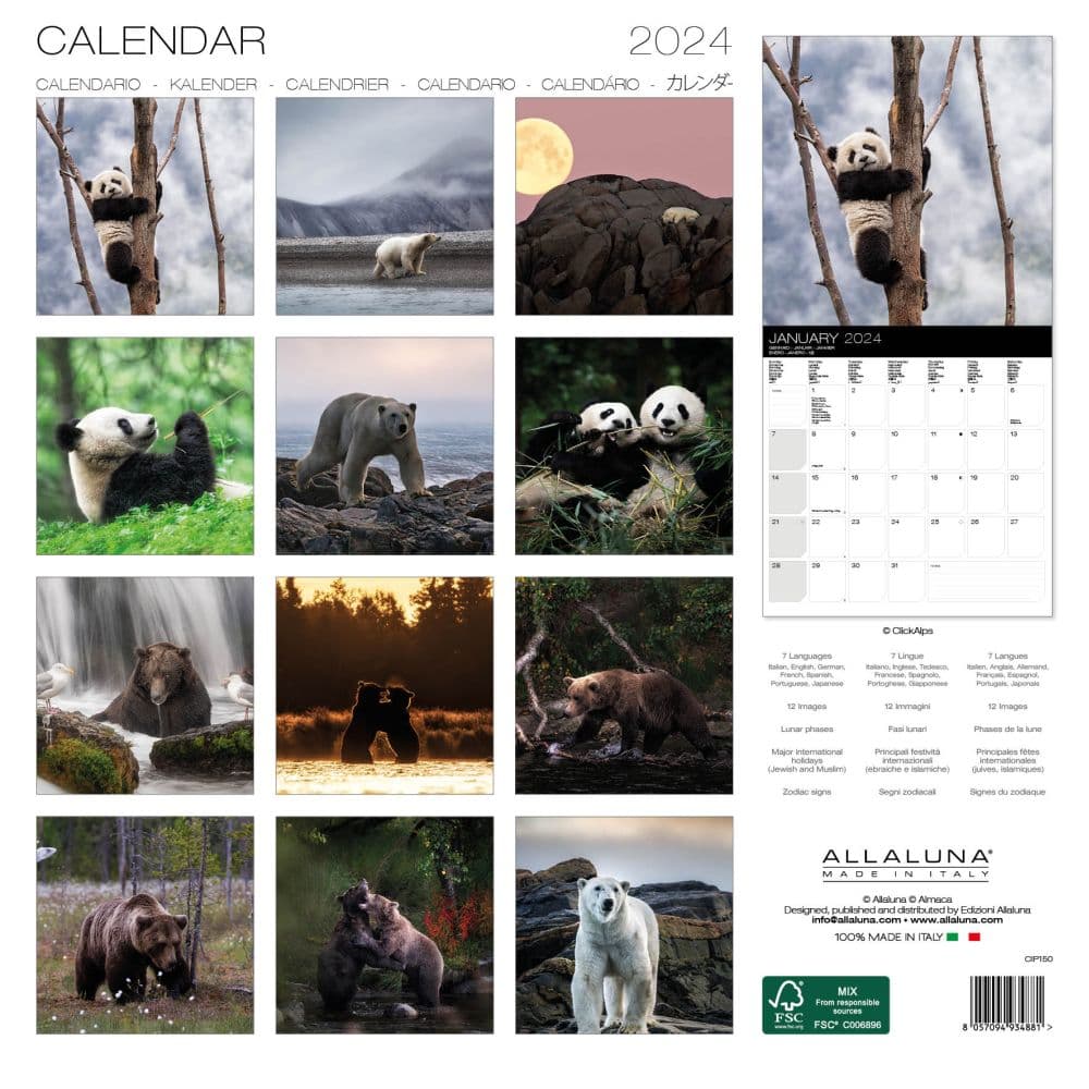 Bears 2024 Wall Calendar Calendars Com   4c54210e Af3f 420e A3eb 0aead31ade8a