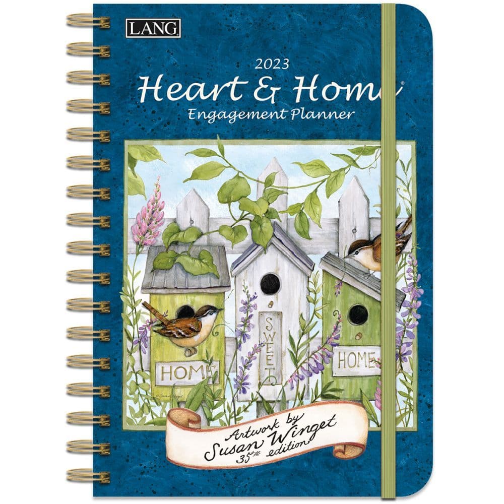 Heart and Home 2023 Spiral Engagement Planner