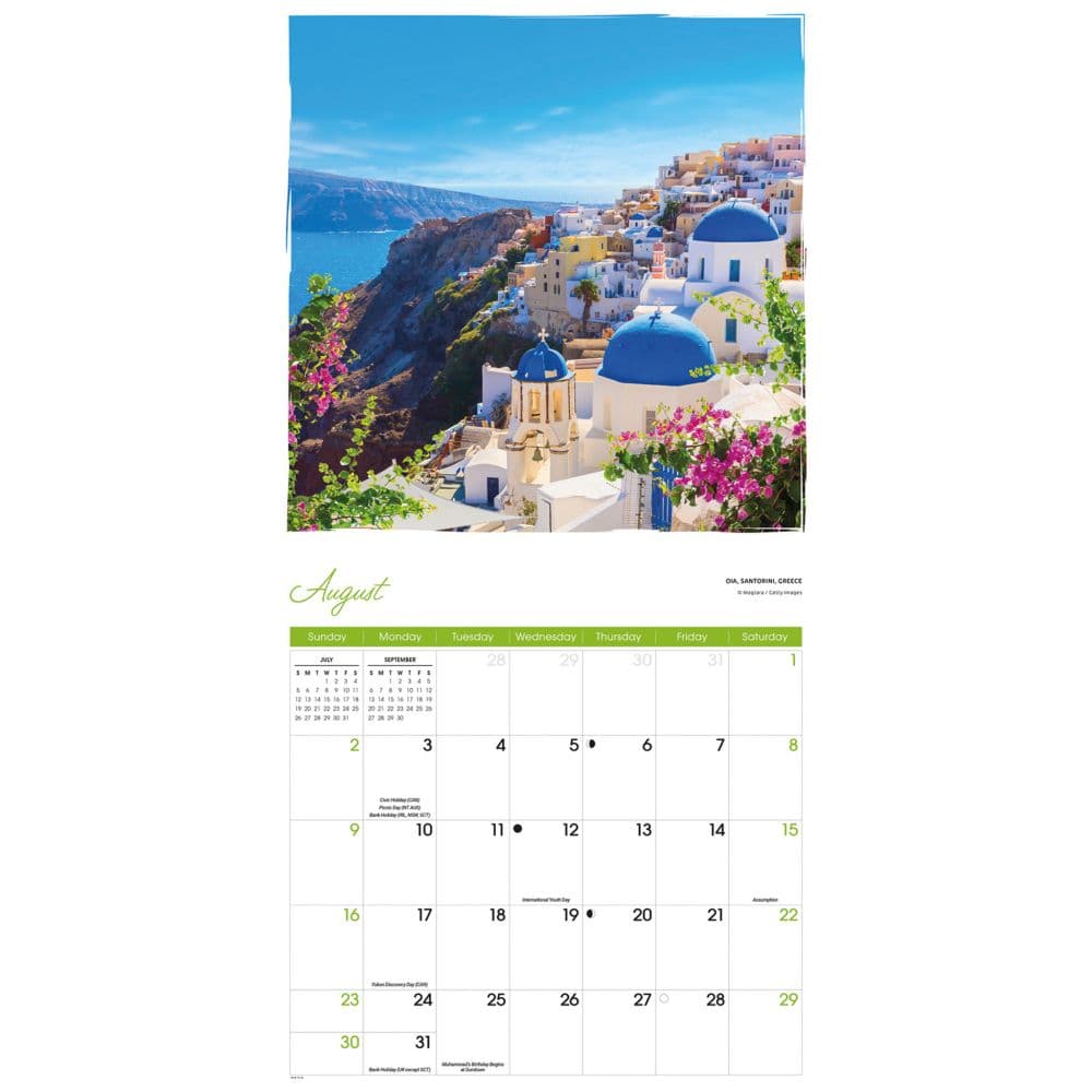 Romantic Europe Special Value 2026 Wall Calendar Third Alternate Image