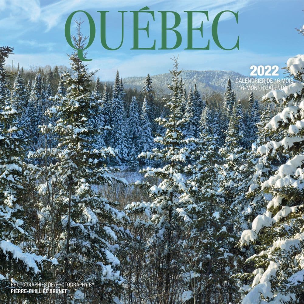 Quebec 2022 Mini Wall Calendar
