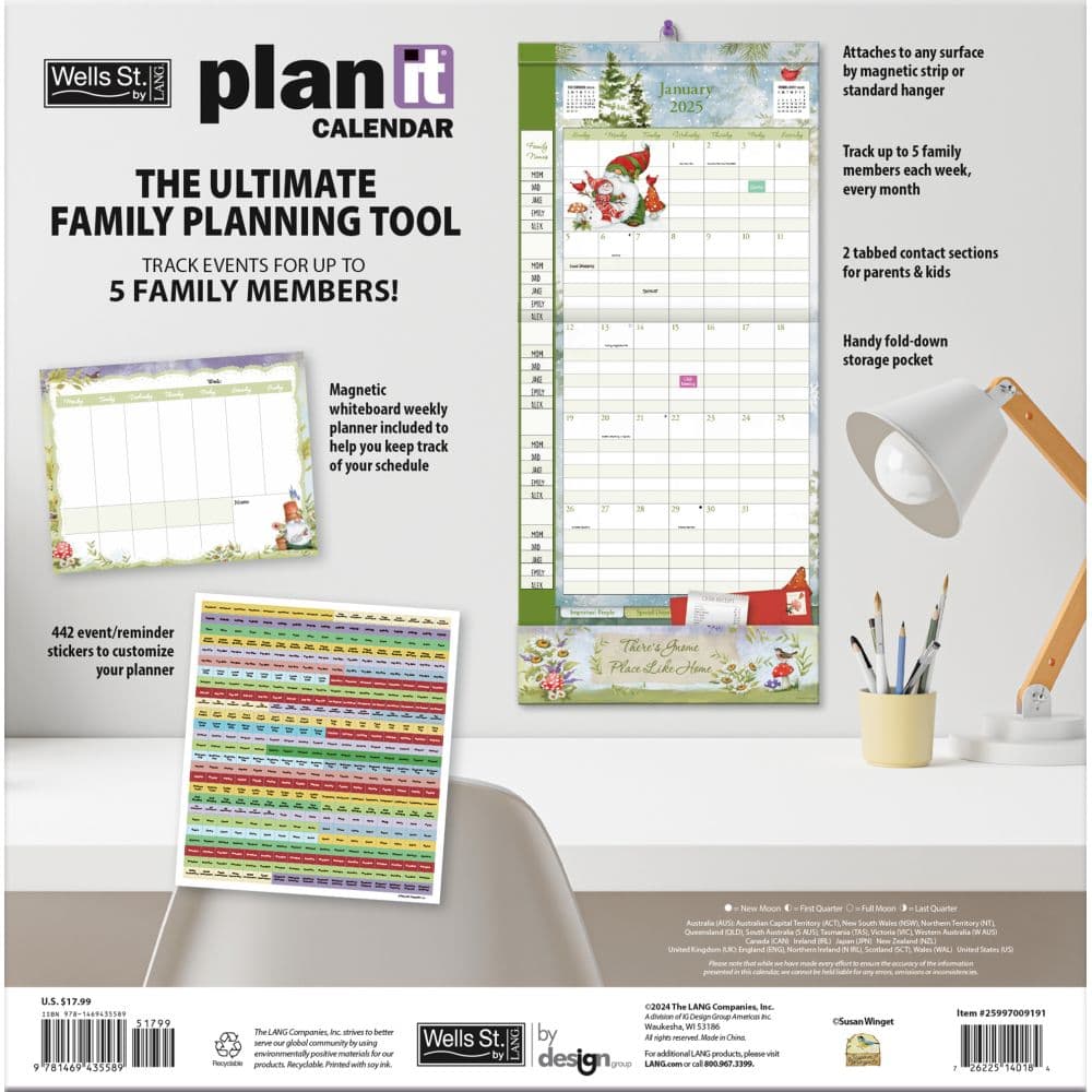 Gnomes Plan It 2025 Planner First Alternate