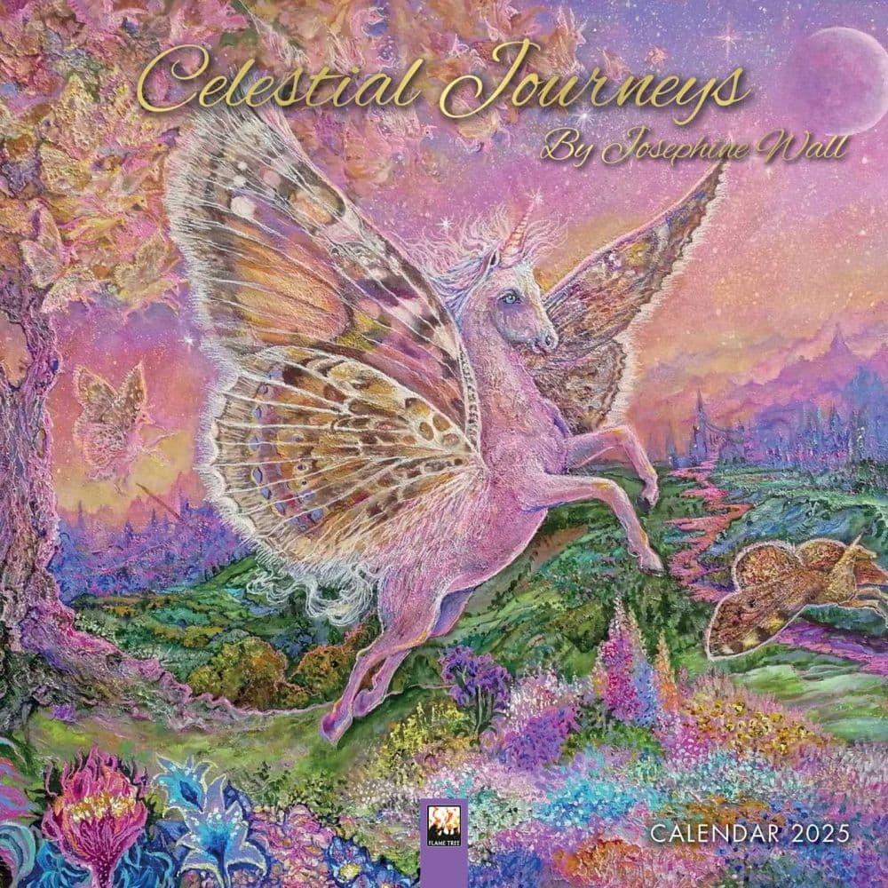 Celestial Journeys by Josephine 2025 Wall Calendar Main Product Image width=&quot;1000&quot; height=&quot;1000&quot;