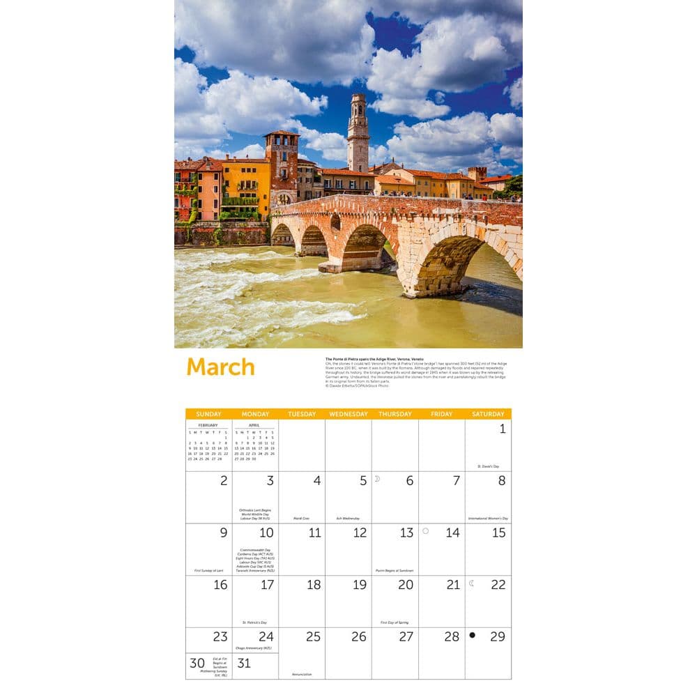 Italy 2025 Wall Calendar Second Alternate Image width=&quot;1000&quot; height=&quot;1000&quot;