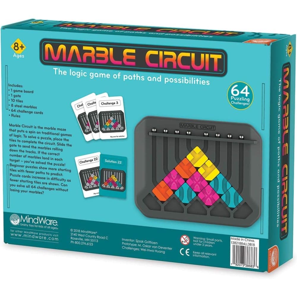 Marble Circuit Brainteaser Game Sixth Alternate Image