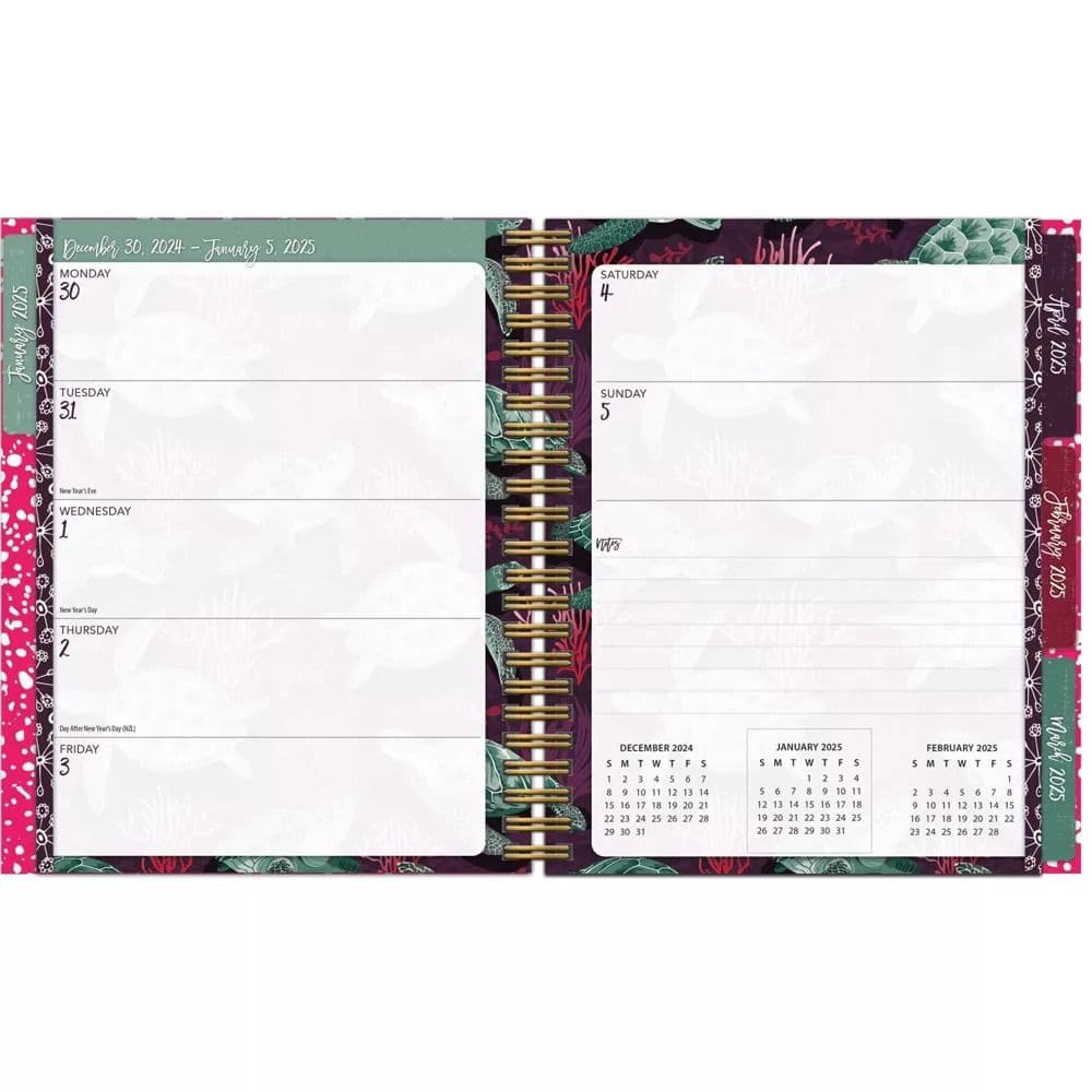 Flora and Fauna by Heather Dutton 2025 File It Planner Third Alternate Image