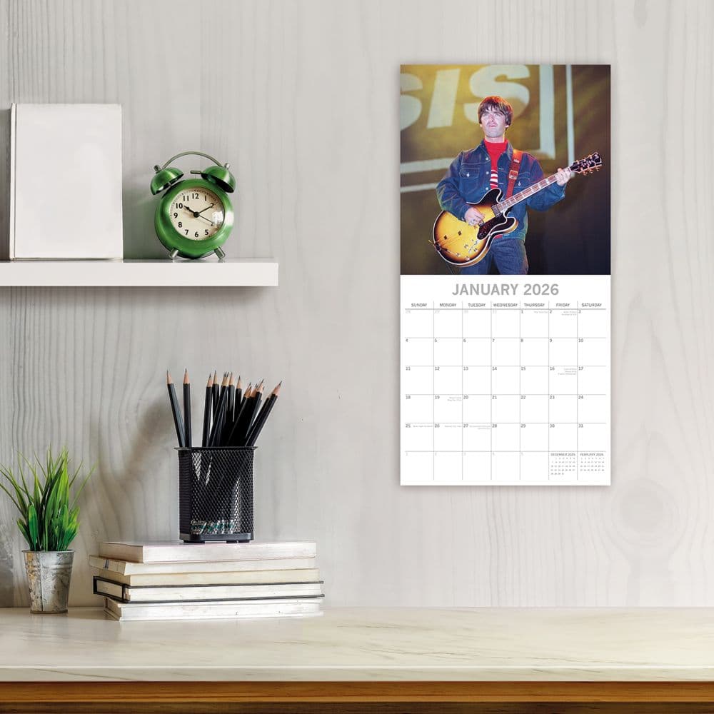 Oasis 2026 Wall Calendar Second Alternate Image