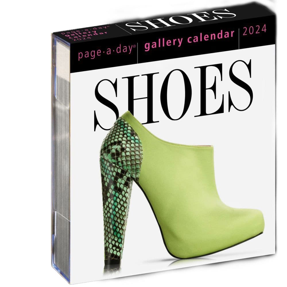 Shoes Gallery 2024 Desk Calendar Main Product Image width=&quot;1000&quot; height=&quot;1000&quot;