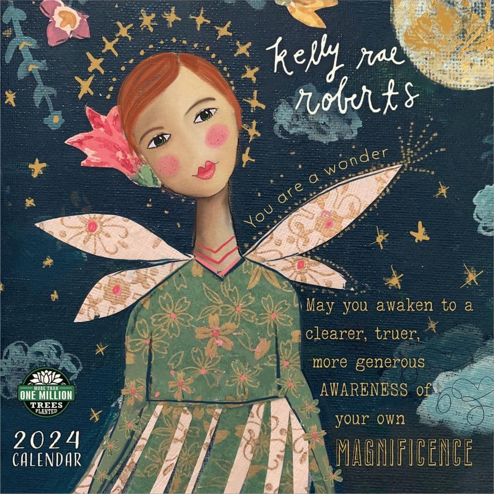 Kelly Rae Roberts 2024 Wall Calendar Main