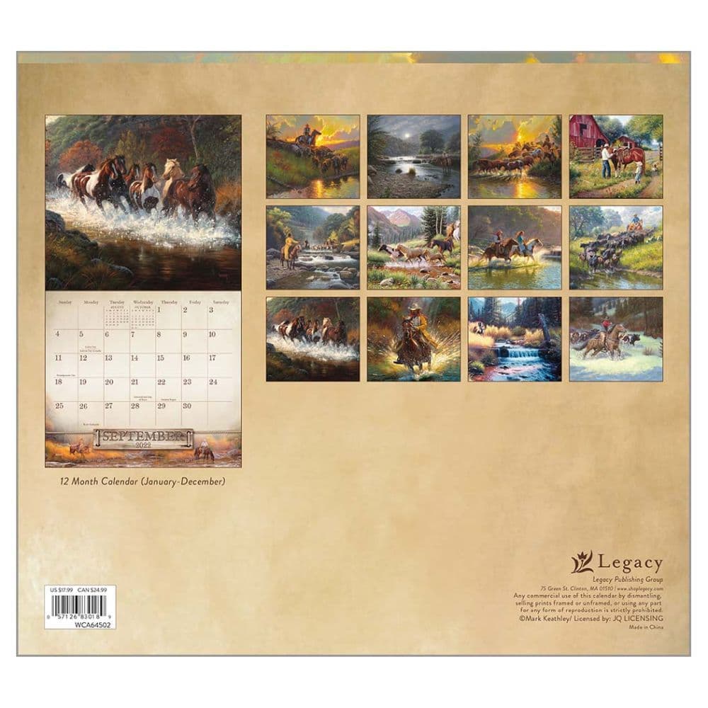 Home On The Range 2022 Wall Calendar - Calendars.com