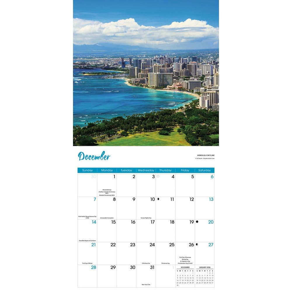 Hawaii 2025 Wall Calendar Fourth Alternate Image width=&quot;1000&quot; height=&quot;1000&quot;