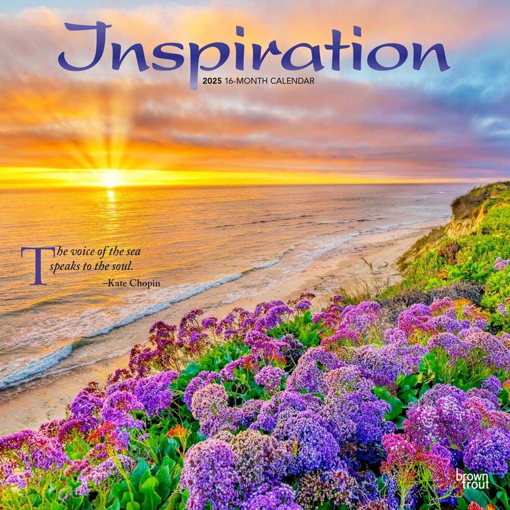 Inspiration 2025 Wall Calendar - Calendars.com