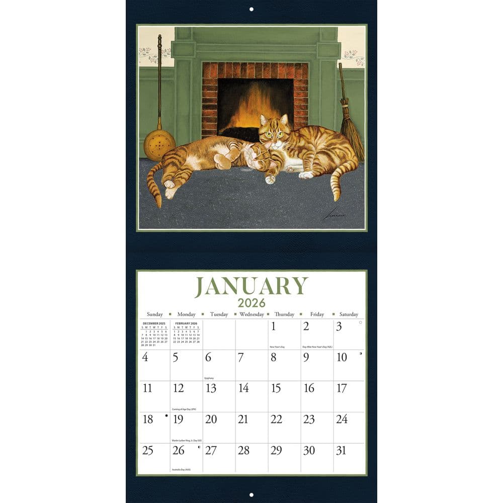 American Cat 2026 Mini Wall Calendar_ALT1