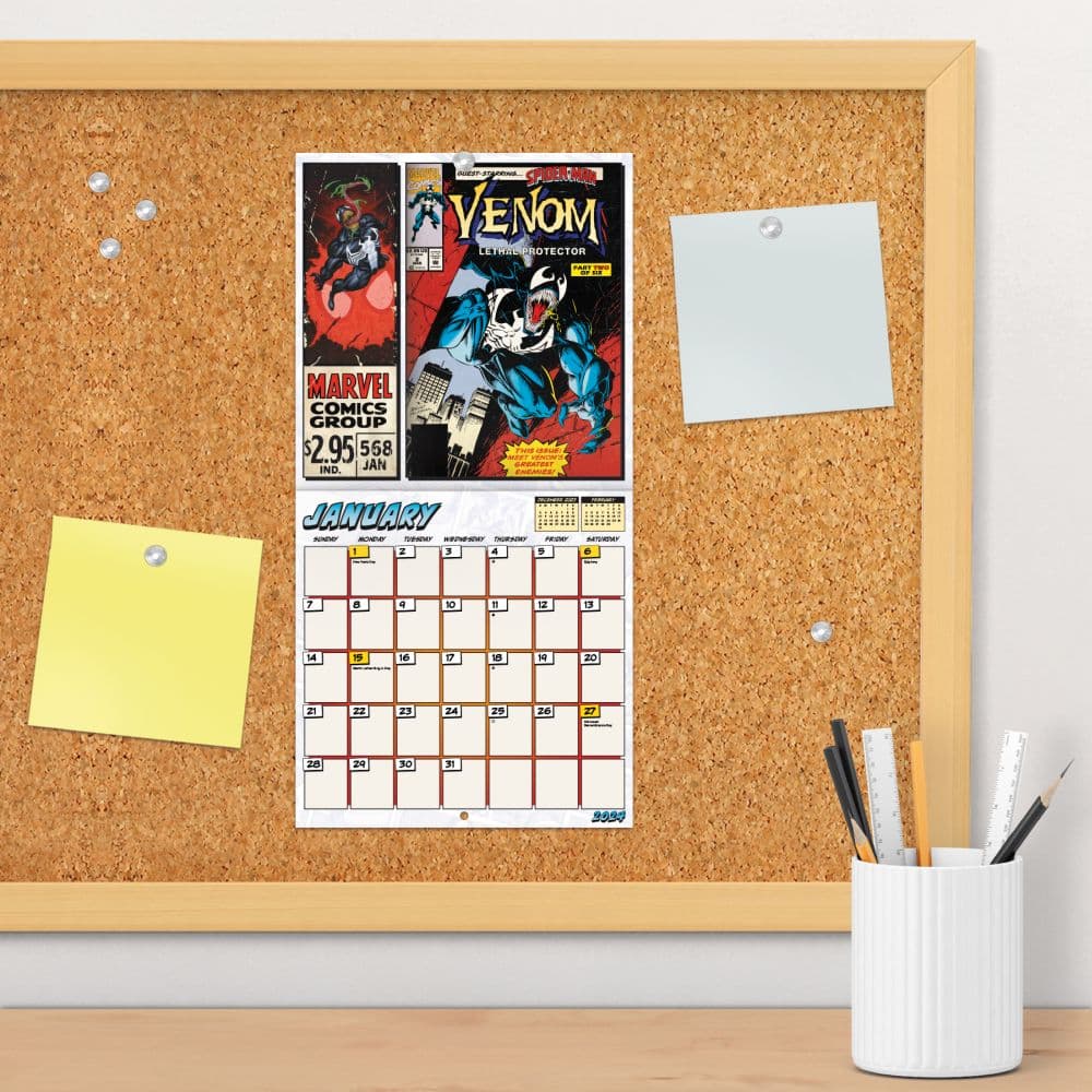 Marvel Comics 2024 Mini Wall Calendar Alternate Image 5