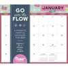 image Go With the Flow a Mindful Magnetic 2024 Wall Calendar Main Image