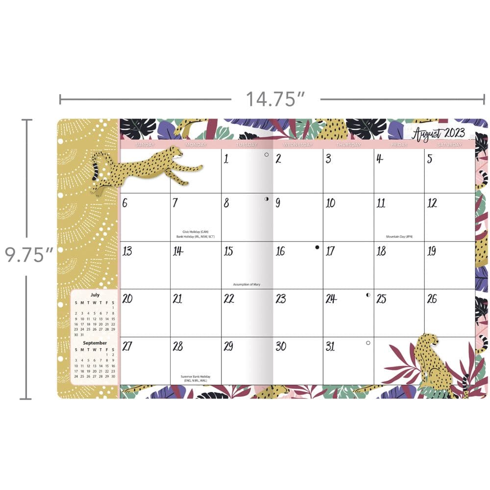 Flora and Fauna 2024 Monthly Planner