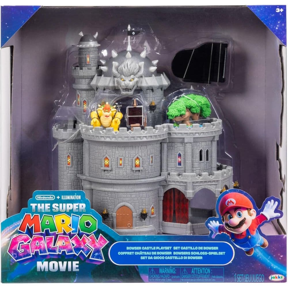 Super Mario Galaxy Movie Deluxe 12-inch Bowser Castle Playset Twelfth Alternate Image