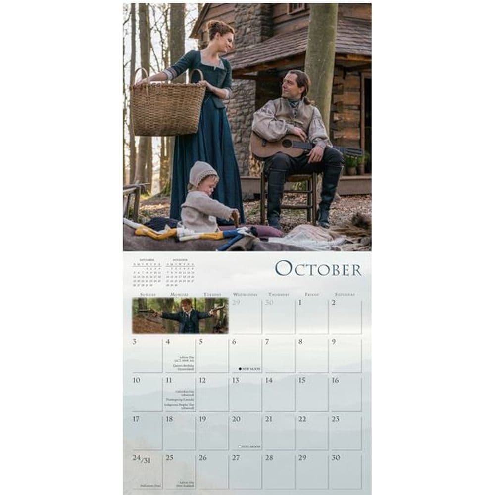 Outlander Wall Calendar