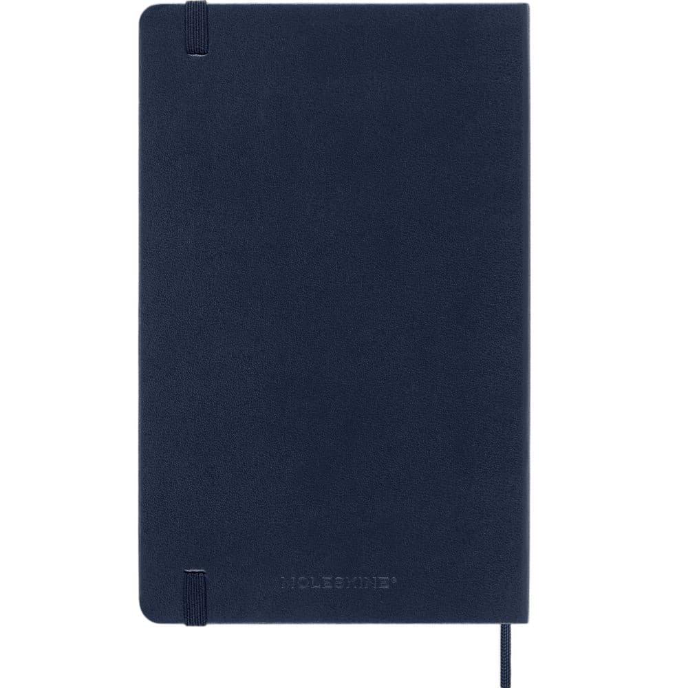 Moleskine Sapphire Blue 2027 Large Hard Cover Weekly Planner Sixth Alternate Image