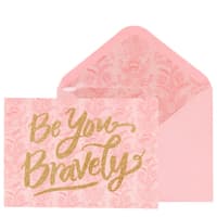 image Be You Bravely Blank Card Main Product Image width=&quot;1000&quot; height=&quot;1000&quot;