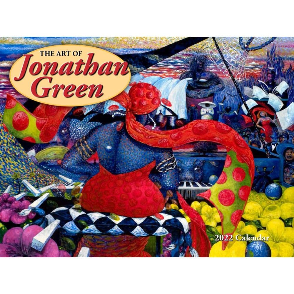 Green 2022 Wall Calendar