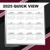 image Texas A and M Aggies 2025 Desk Calendar Alt4