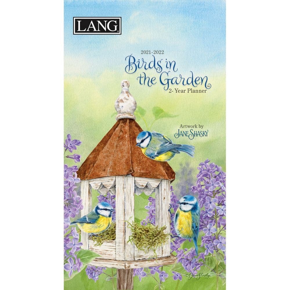 Birds in the Garden 2-Year Planner by Jane Shasky