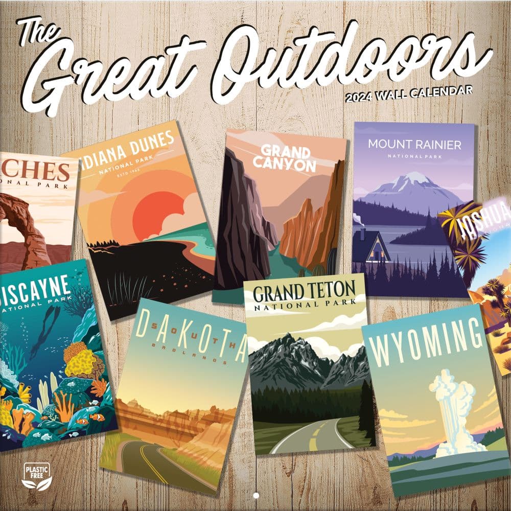 Great Outdoors Photo 2024 Wall Calendar Main Product  Image width=&quot;1000&quot; height=&quot;1000&quot;
