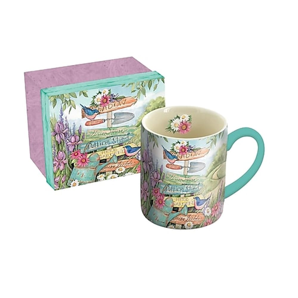 Garden Signs 14 oz. Mug by Susan Winget Main Image