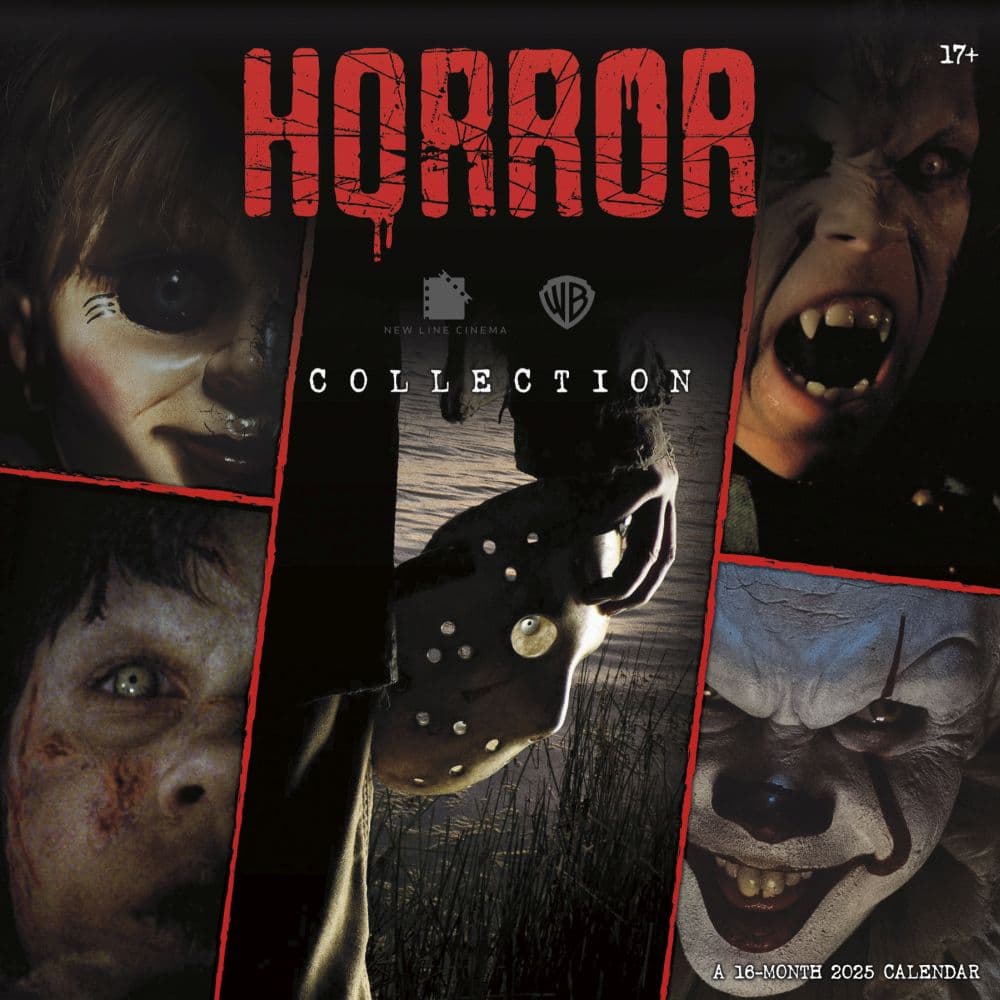 Horror Collection 2025 Wall Calendar Main Product Image width=&quot;1000&quot; height=&quot;1000&quot;