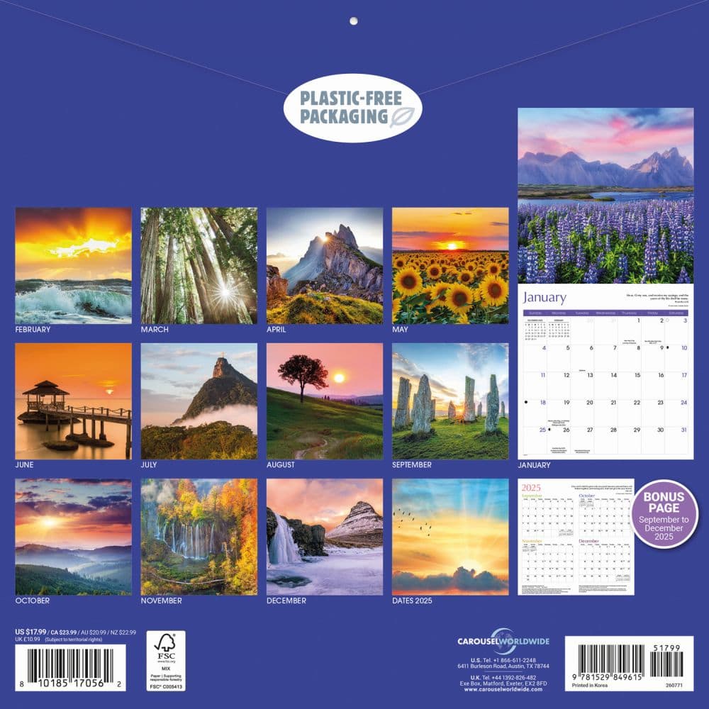 Blessings 2026 Wall Calendar First Alternate Image 