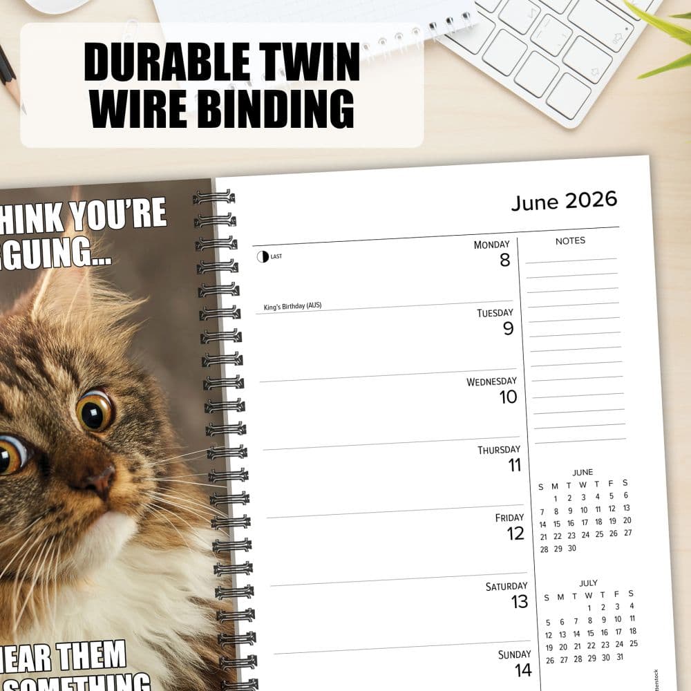 Cat Astrophe 2026 Engagement Planner Fourth Alternate Image