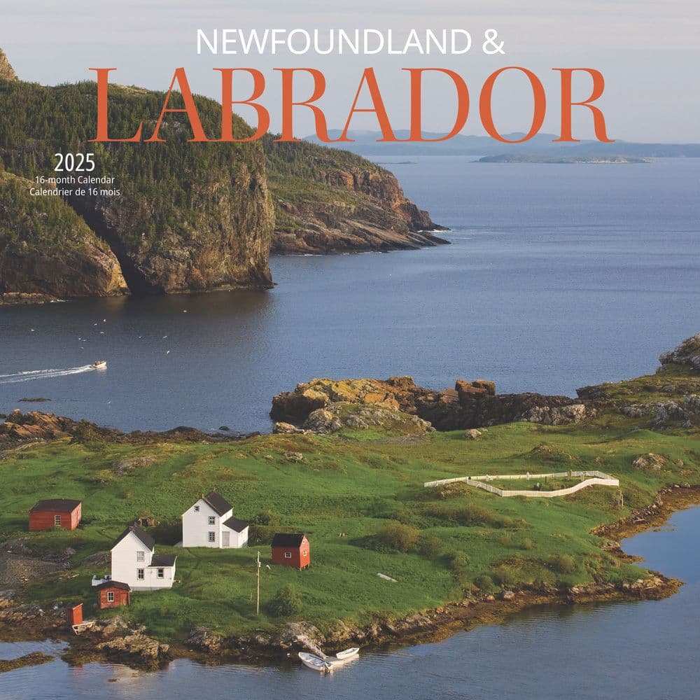 image Newfoundland and Labrador 2025 Wall Calendar Main Image