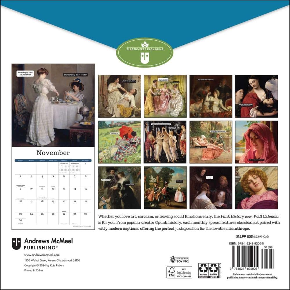 Punk History 2025 Wall Calendar First Alternate Image width=&quot;1000&quot; height=&quot;1000&quot;