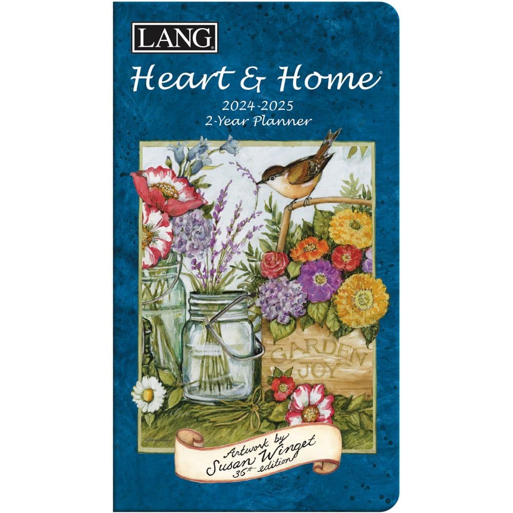 Heart and Home 2024 Calendar Bundle pocket planner
