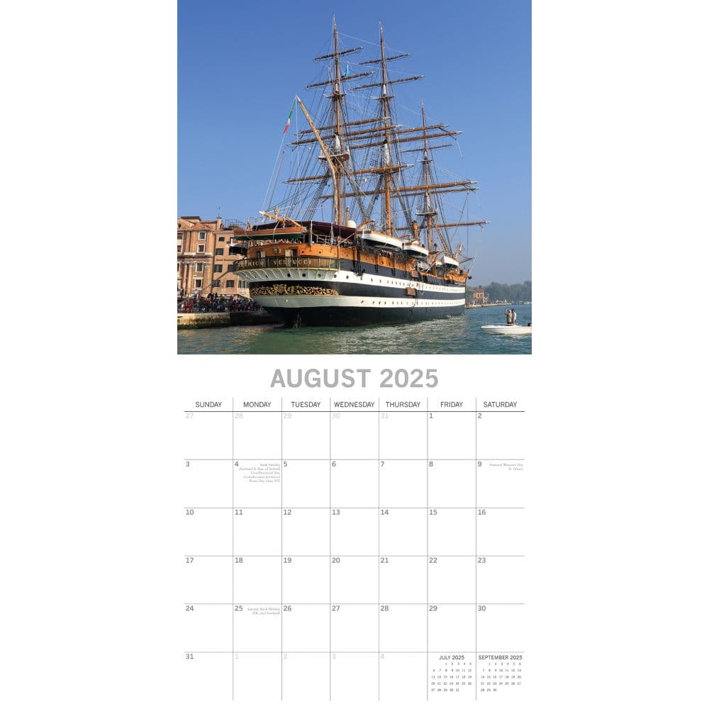 Tall Ships 2025 Wall Calendar Third Alternate Image width=&quot;1000&quot; height=&quot;1000&quot;