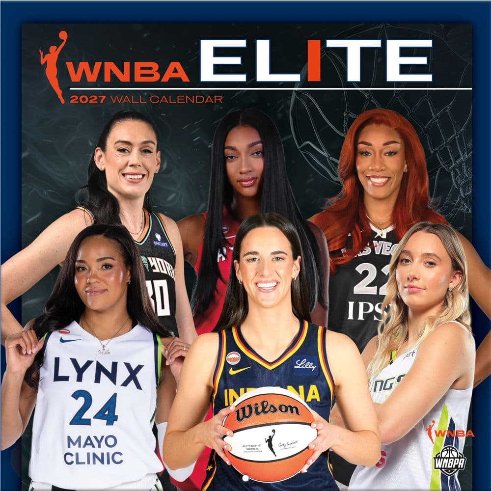 image WNBA Elite 2027 Wall Calendar Main Product Image