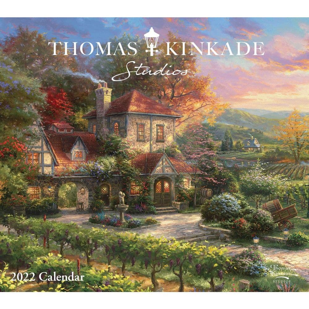 Thomas Kinkade Studios 2022 Deluxe Wall Calendar - Calendars.com