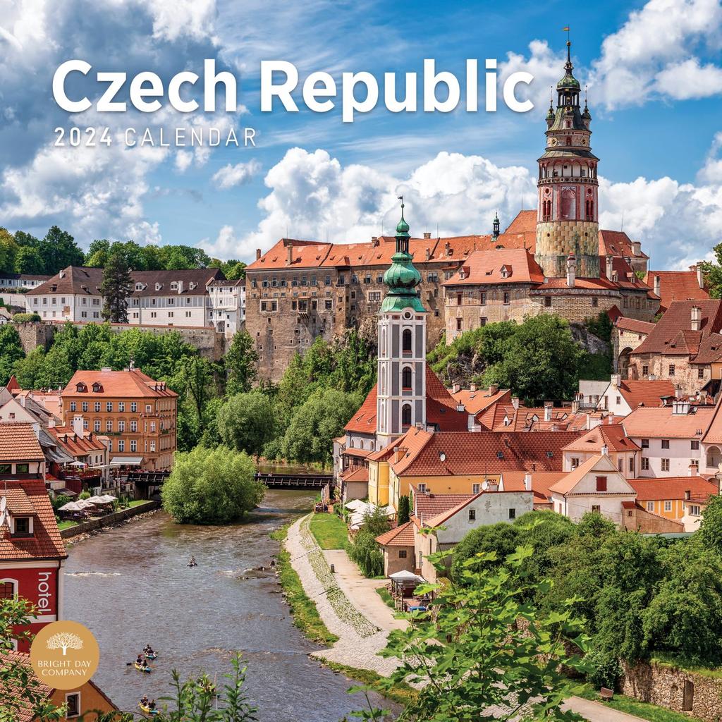 Czech Republic 2024 Wall Calendar