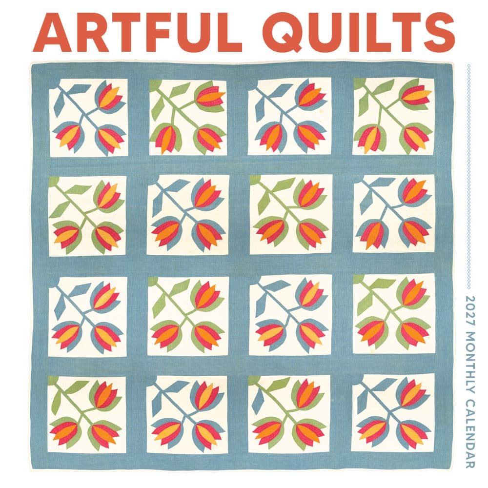 image Artful Quilt 2027 Wall Calendar Main Product Image