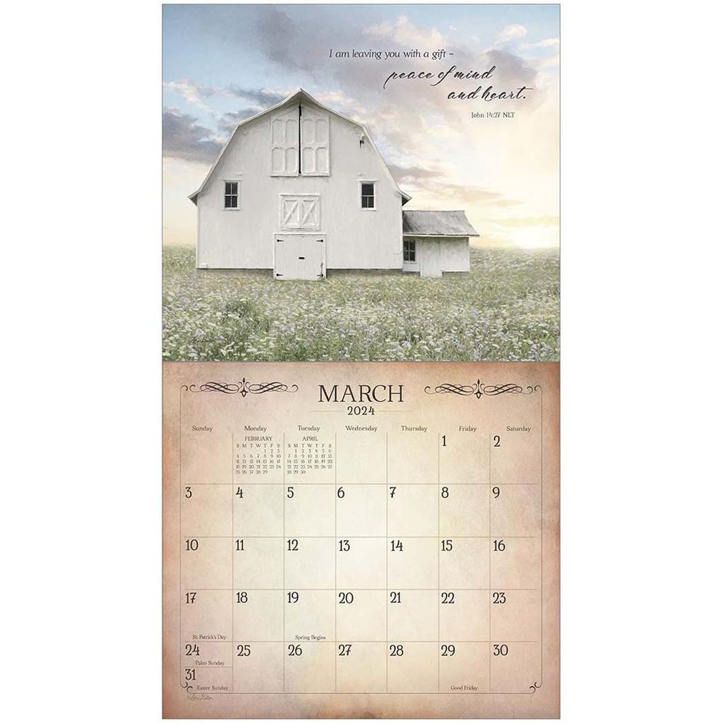 Land of Blessings 2024 Wall Calendar Second Alternate Image width=&quot;1000&quot; height=&quot;1000&quot;