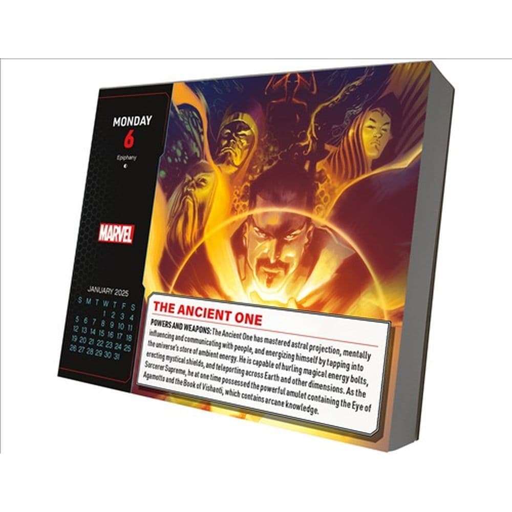 Marvel History 2025 Desk Calendar Sixth Alternate Image